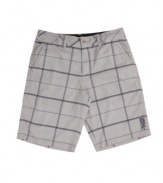 Plaid attitude. Revamp your warm-weather wardrobe with these cool shorts from O'Neill.