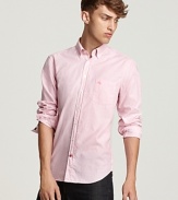 A classic shirt for the modern man, courtesy of the brand that's practiced in timeless wearability. From Burberry.