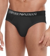 This comfortable cotton brief offers superior support along with plenty of style.