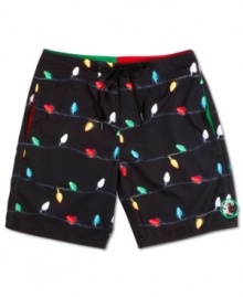 Get the festivities happening with this festive boardshorts by O'Neill.