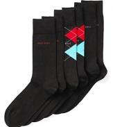 BOSS Black 3-Pack Dress Socks