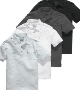 Refresh your polo style with one of these urban-hip shirts from Retrofit.