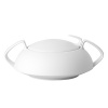 This classic design from Rosenthal now features a new series of graphics which follow the contours of each item and contrast between matte and glossy surfaces, thus emphasizing its shape. Angular handles lend a modern feel.