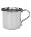 Sized for baby, made for parents. Reed & Barton's Concord baby cup is a gift everyone will treasure in polished pewter with a child-friendly rolled edge.