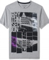 Get in tune with on-trend style with this graphic t-shirt from Calvin Klein Jeans.