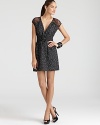 GUESS Dress - Jessie Belted Lace Shoulder