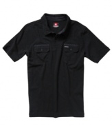 A cool classic. Quiksilver updates a favorite with two buttoned  pockets for a more modern style.