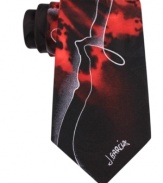 Shock some life into your dresswear wardrobe with this silk tie from Jerry Garcia.