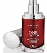 Super-charge your skincare! Dior introduces its most advanced, scientifically-proven skincare to help maximize the results of all age-defying skincare routines. NEW One Essential Skin Boosting Super Serum helps to detoxify skin cells to powerfully correct all visible signs of aging and renew skin's youthful appearance. Applied before any other skincare products, One Essential boosts their effectiveness and extends the benefits over time.