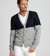 Michael Kors Color Block Cardigan