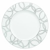 With platinum circles that represent the circles of life, the new Halo dinnerware pattern is the perfect choice for today's modern bride. Fresh in design, Halo brings the elegance of platinum on beautiful bright white bone china that is both graceful and contemporary.