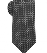 Business as usual-you'll look the part in this patterned tie from Countess Mara.