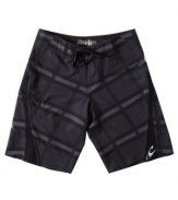 Go all out with these moody graphic board shorts from O'Neill.