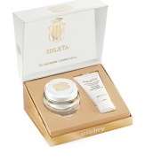 Includes Sisleya Global Anti-Age (1.7 oz.) and a gift of Sisleya Concentrate Firming Body Care (1.7 oz.). 