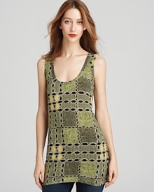 Burberry Brit Link Check Printed Tank