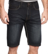 Cool and classic, these Ring of Fire shorts are a great warm weather wardrobe basic.