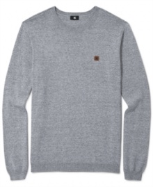 Simple and solid, this crew neck sweater from DC Shoes is a classic low-key layer.