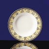 Spice up your entertaining with a pattern as captivating and colorful as the country that is its namesake. Bone china.