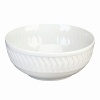 Traditional basket weave pattern made from white French Limoges porcelain.