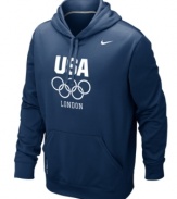 Take your Team USA support to the next level with this Nike hoodie that features Therma-FIT technology for maximum comfort.