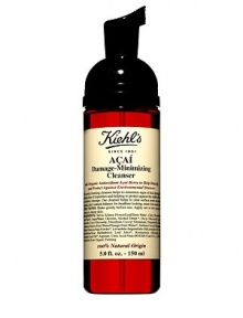 Ecocert organic damage-repairing formulations with organic antioxidant acai berry to help detoxify and protect against environmental stressors. A gently foaming antioxidant cleanser to detoxify skin of impurities and help neutralize the oxidation process that damages skin's tone, texture and elasticity. Paraben free and silicone free.Removes excess oil, impurities, and environmental debris. Helps preserve skin's natural moisture barrier.