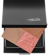 This customizable face color trio marries Bronzers Golden and Golden Tan with Blush Natural for your perfectly brightened complexion and lit-from-within look. Compact sold separately. Made in Italy.