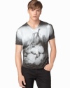 The energy of the crowd is captured on this Calvin Klein Jeans cool graphic tee.