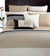 Finish with luxury. Hotel Collection's Deco bedskirt offers clean, modern lines and expert tailoring in wrinkle-resistant, 400-thread count Pima cotton for an ultra-smooth look.