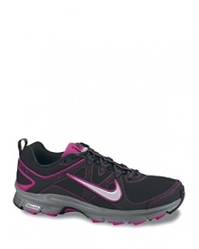 For the trail runner seeking a water resistant, protective and durable upper with a comfortable ride. By Nike.