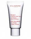 Skin-Smoothing Eye Mask. This light-textured, fragrance-free cream emulsion promotes smoother eye contours in just five minutes. Minimizes visible signs of fatigue, puffiness and dark circles by immediately smoothing skin around the eye contour area. Refreshes and comforts irritated skin with moisturizing and softening properties. Suitable for those with sensitive eyes and contact lens wearers. 1.05 oz. Made in France. 