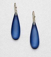 EXCLUSIVELY AT SAKS. From the Lucite Collection. Elegantly simple teardrops of hand-painted, hand-sculpted Lucite suspend from golden wires.LuciteGoldtoneLength, about 1.9Ear wireMade in USA