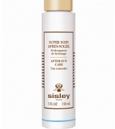 New and specifically designed to help repair skin exposed to the sun. Soothing, repairing and moisturizing, the light cream provides an instant feeling of comfort and freshness while leaving skin looking luminous and delightfully golden. The tan-extender formula features a light self-tanning effect to make your tan last longer after you return from a holiday in the sun. Suitable for all skin types, the fresh and easily absorbed cream can be used on both the face and body. 