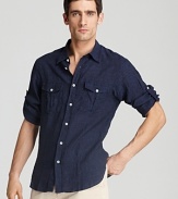 Billy Reid McDowell Linen Sport Shirt - Classic Fit