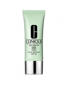 This instant morning routine gives skin just about everything it needs for a quick start. SPF protection, antioxidants for prevention, plus enough coverage to banish imperfections. The perfect primer, too. Why is BB Cream an Asian cult favourite? Clinique's clients in Asia know it means perfect-looking skin. It will take you a minute to realize it's true. • Very fair complexions with pink undertones, use Shade 01. • Very fair to moderately fair complexions with golden undertones, use Shade 02.• Moderately fair to medium complexions with golden undertones, use Shade 03.