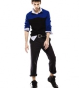 Ultra-sleek, these Kenneth Cole Reaction pants are the perfect complement to your 9-to-5 look.