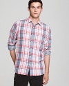 Benson Patterned Sport Shirt - Slim Fit