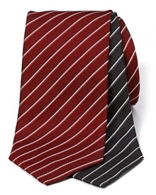 Armani Collezioni Silk Thin-Stripe Tie