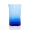 Billy Cotton for the Table Curved Water Glass, Blue, Set of 4