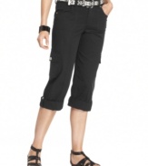 Style&co. takes traditional cropped pants to casual new place: cuffed cargos look so much cooler!