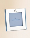 An adorable little frame in polished sterling silver. Fits 4 X 4 photo Made in Spain