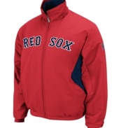 Your all-season all-star. Root for the home team (wherever you are) in this Boston Red Sox track jacket.