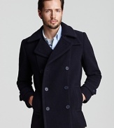 The Men's Store At Bloomingdale's Peacoat