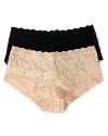 Hanky Panky boyshorts. All over lace boyshorts with cotton gusset.