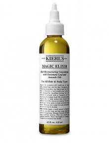 If used regularly, this potent concentration of natural oils penetrates follicles and scalp with therapeutic action to reconstruct hair to become healthier and more manageable. Made in USA. 4.2 oz.