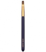 Your lips will love the ease and smooth precision of this essential brush. Comes with a golden cap. Use with either lipstick or lip gloss. Line, define and let your lips shine. Gently dab brush over lipstick (or gloss) and apply by starting at center and working out toward lipline. All Estée Lauder brushes are composed of the finest quality materials and are designed to ensure the highest level of makeup artistry. 