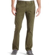 Rock the ivy look with these green-washed skinny pants from Levi's.