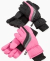 Give her some cool retro-style for the slopes with these gloves with fun striping and colors from Greendog. (Clearance)