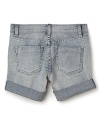 Aqua Girls' Roll Cuff Jean Shorts - Sizes 7-16