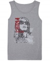 Get graphic. This tank from Univibe rocks out your wardrobe with a cool visual.