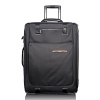 Conservative and sophisticated in its styling, this medium-size packing case offers a functional, expandable interior with smart detailing, including a zip suiter compartment and numerous accessory pockets.